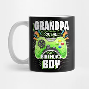 Grandpa of the Birthday Video Gamer Mug